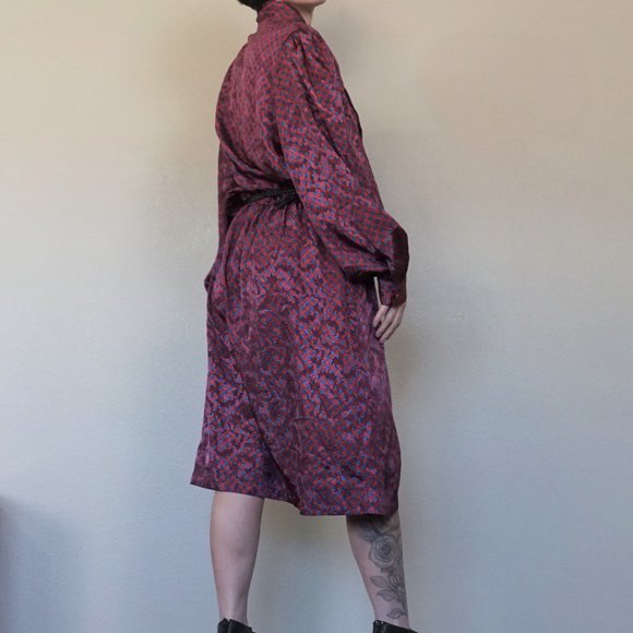 Talbots Red Shirt Dress - Picture 3 of 6